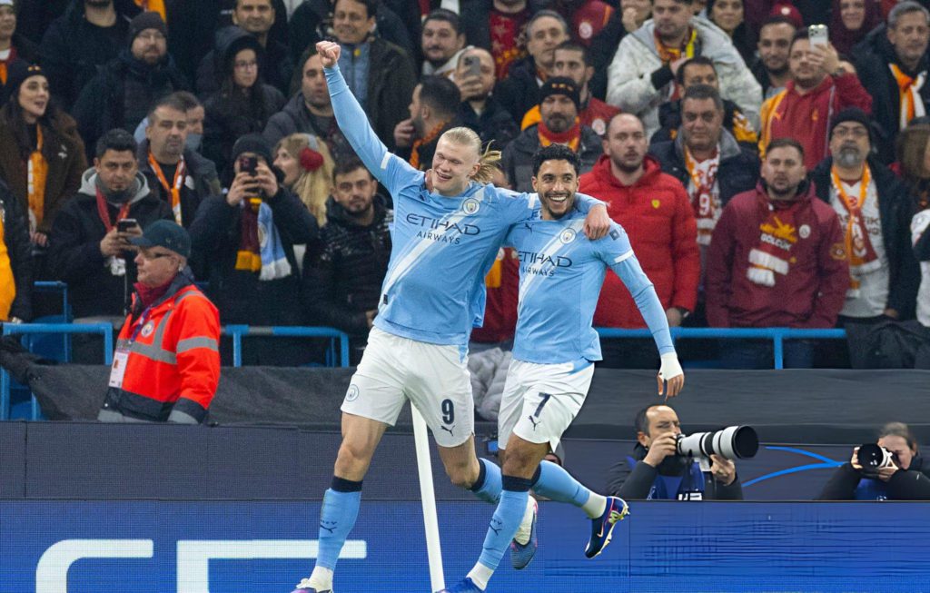 التشكيلة الأساسية لفريق مانشستر سيتي أمام ريال مدريد