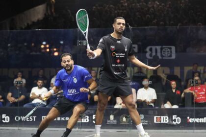 اسكواش - رباعي مصري في نصف نهائي بطولة أوبتاسيا