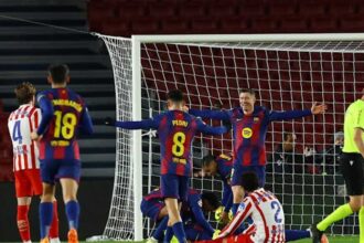 قائمة برشلونة - غياب ليفاندوفسكي أمام أتليتكو مدريد