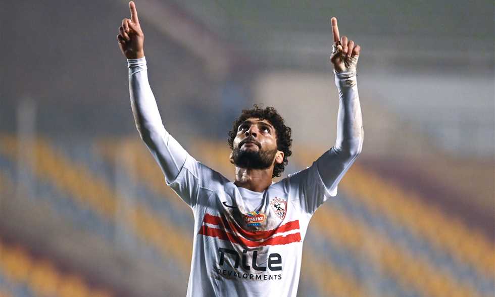 عمرو ناصر يتعافى من الإصابة ويشارك في جزء من تدريبات الزمالك