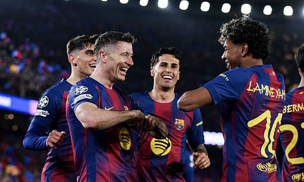 هدية لـ لابورتا.. برشلونة يمطر شباك نيوكاسل بسباعية في أبطال أوروبا