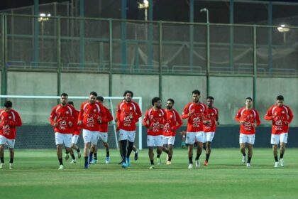 مران منتخب مصر - انتظام هيثم حسن ولاعبي الزمالك استعدادا لمواجهة السعودية وإسبانيا