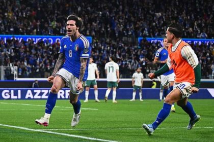 انتهت ملحق كأس العالم - إيطاليا (2)-(0) أيرلندا الشمالية.. الأتزوري إلى النهائي