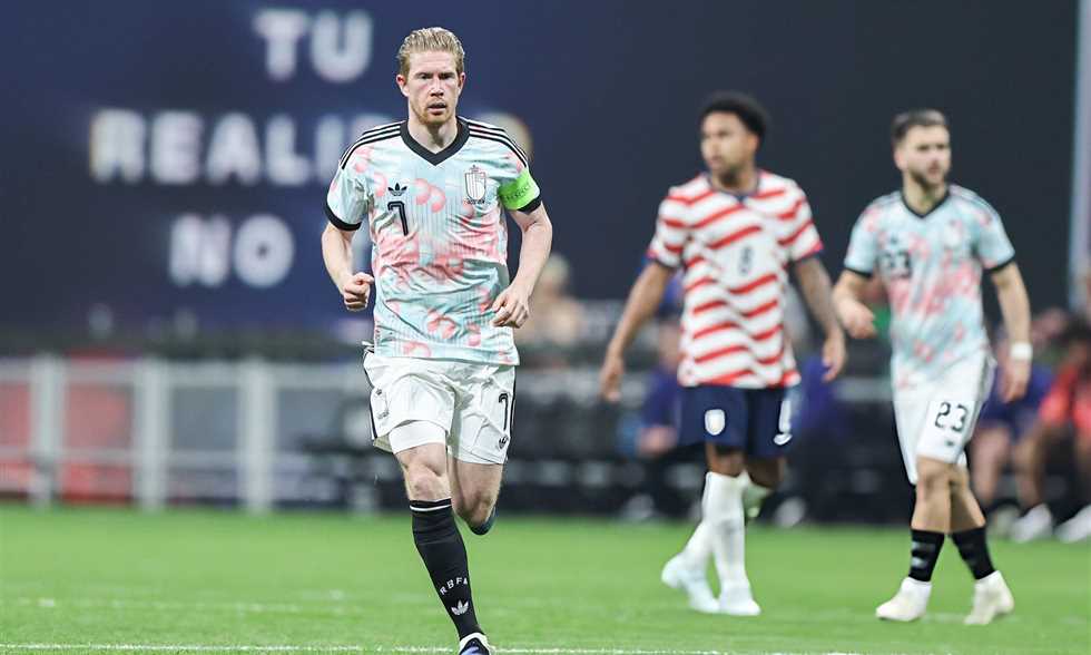 منافس مصر في كأس العالم.. بلجيكا تضرب أمريكا بخماسية