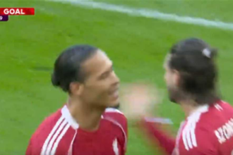 هدف ليفربول الثاني في وست هام - فان دايك (الدوري الإنجليزي)