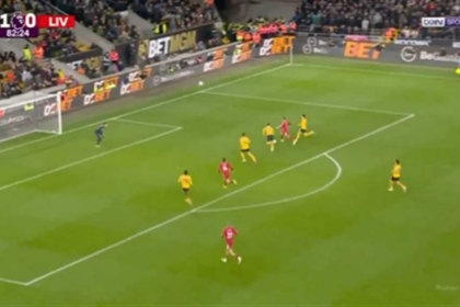 هدف ليفربول الأول في ولفرهامبتون - محمد صلاح (الدوري الإنجليزي)