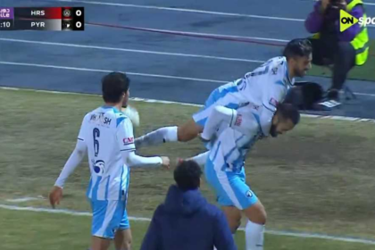 هدف بيراميدز الأول ضد حرس الحدود - مروان حمدي (الدوري المصري)