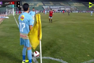 هدف الأهلي الأول في الجيش - هادي رياض (الدوري المصري)