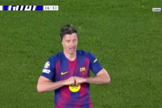 هدف برشلونة السادس ضد نيوكاسل - ليفاندوفسكي (دوري أبطال أوروبا)