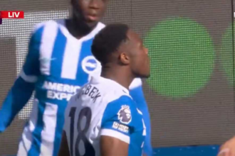 هدف برايتون الأول في ليفربول - داني ويلبيك (الدوري الإنجليزي)