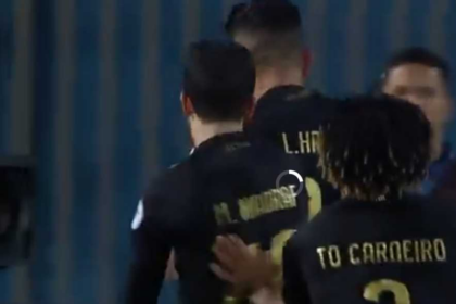 هدف الجيش الملكي الثاني في بيراميدز - ربيع حريمات (دوري أبطال إفريقيا)