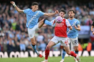 مقارنة مباريات أرسنال ومانشستر سيتي المتبقية في الدوري الإنجليزي