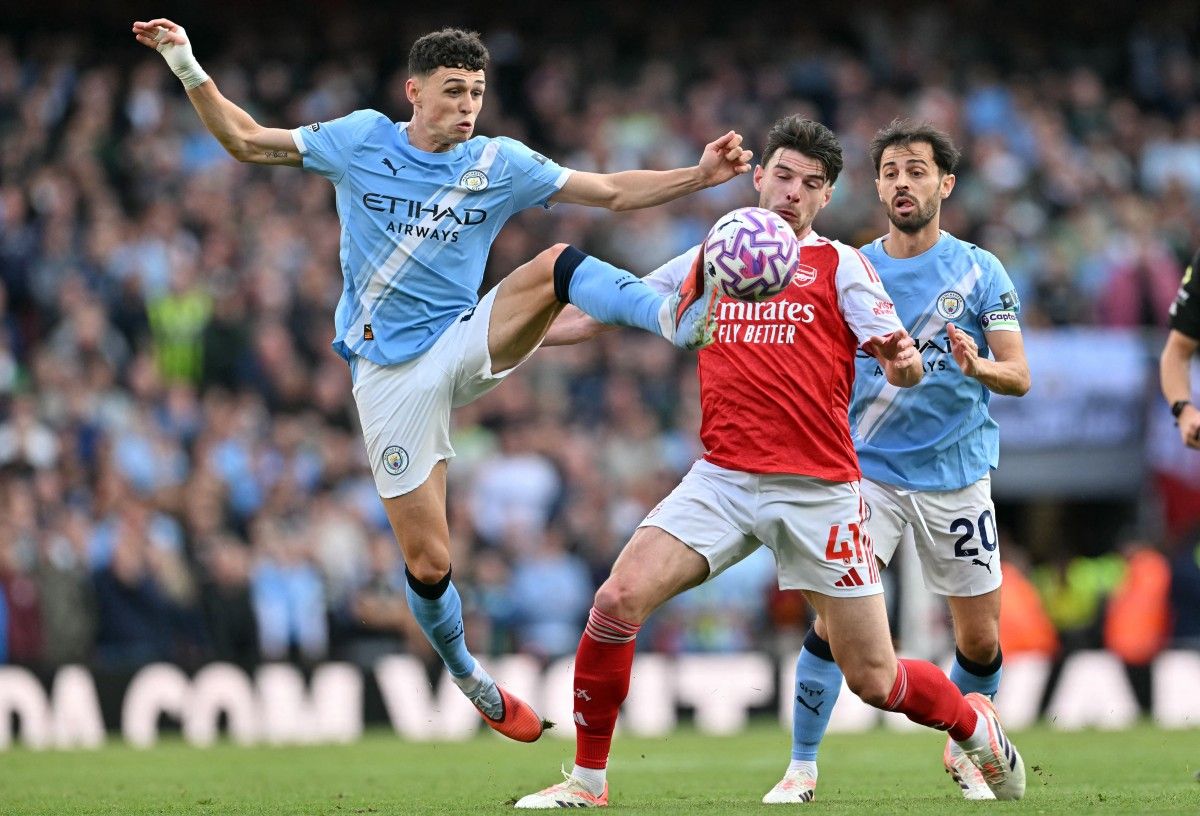 مقارنة مباريات أرسنال ومانشستر سيتي المتبقية في الدوري الإنجليزي