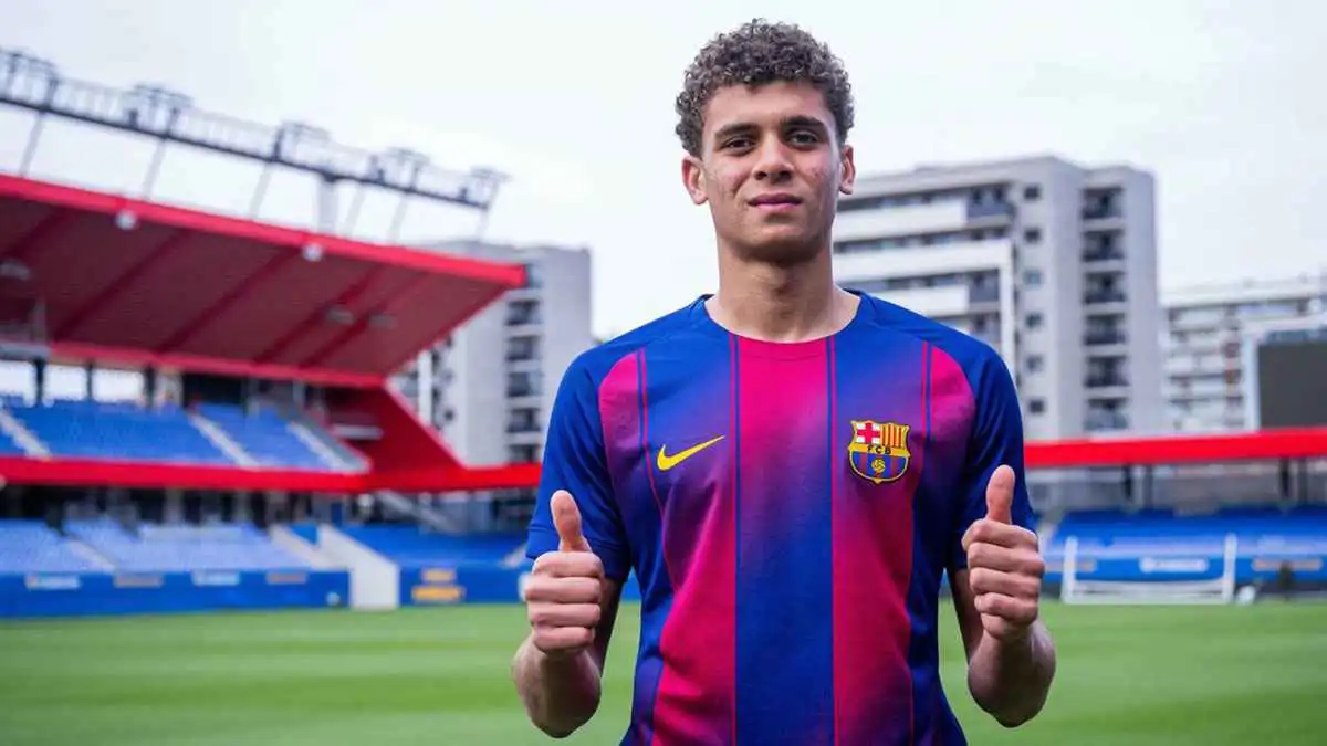 المصري حمزة عبد الكريم يسجل أول أهدافه بقميص برشلونة (فيديو)