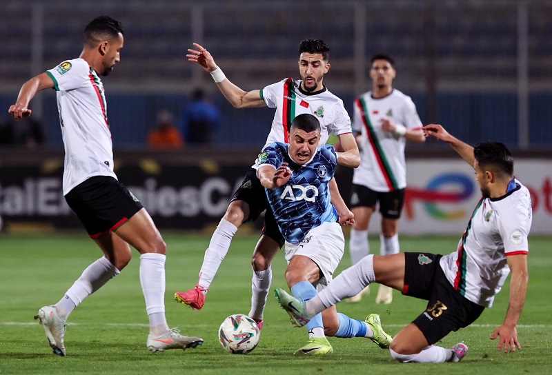 موعد مباراة بيراميدز المصري والجيش الملكي والقنوات الناقلة