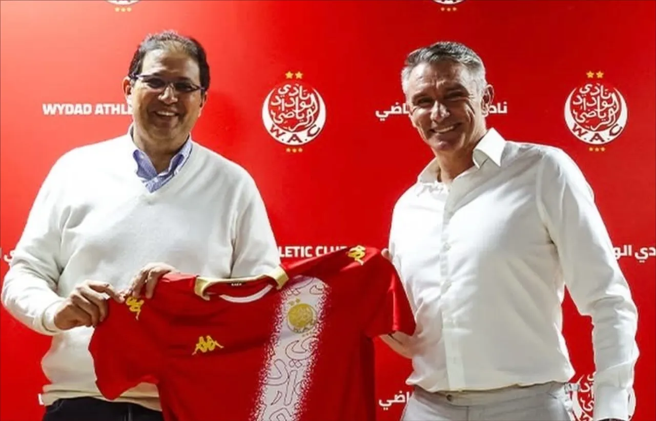 الوداد الرياضي يعلن تعيين مدرب جديد للفريق الأحمر