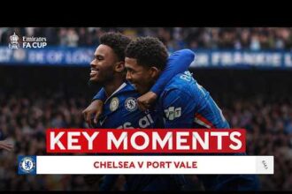 ملخص فوز تشيلسي على بورت فايل 7-0 (كأس الاتحاد الإنجليزي)