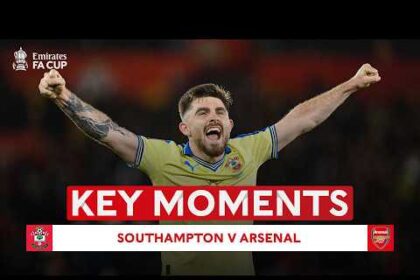 ملخص فوز ساوثامبتون على أرسنال 2-1 (كأس الاتحاد الإنجليزي)