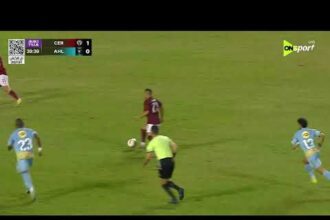 هدفا تعادل سيراميكا كليوباترا مع الأهلي 1-1 (الدوري المصري)