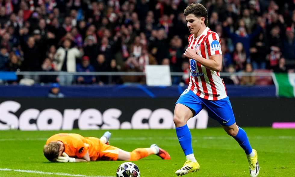 قائمة أتلتيكو - ألفاريز وجريزمان في الهجوم.. وغياب أوبلاك ويورينتي أمام برشلونة