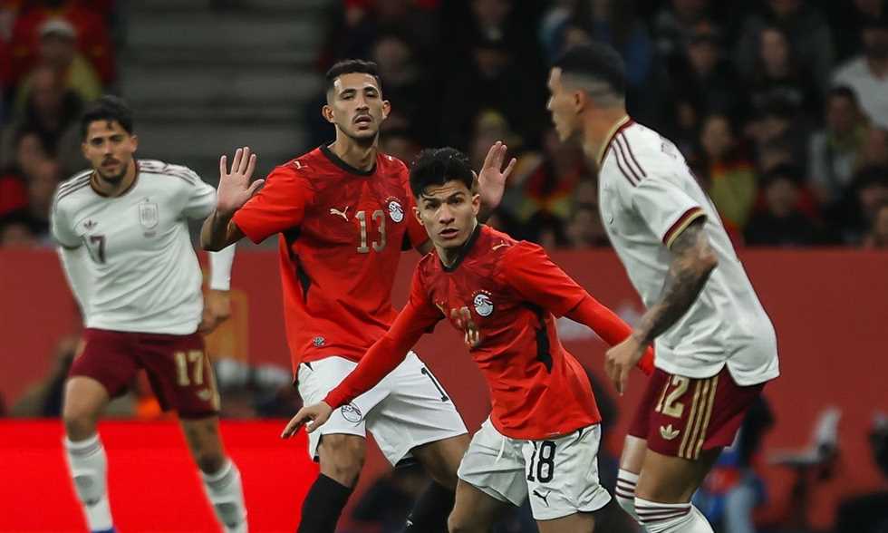 تفاصيل إصابة ثنائي منتخب مصر أمام إسبانيا