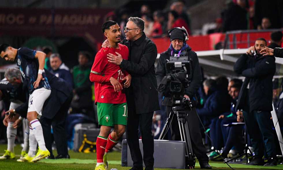 الانتصار الأول مع وهبي.. المغرب يفوز على باراجواي بثنائية