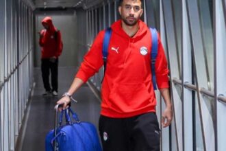 بعثة منتخب مصر تغادر إسبانيا متجهة إلى القاهرة