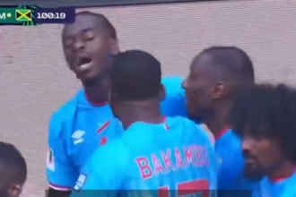 هدف الكونغو الأول في جامايكا - أكسيل توانزيبي (الملحق العالمي لكأس العالم)