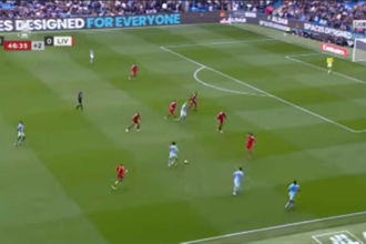 هدف مانشستر سيتي الثاني ضد ليفربول - إيرلنج هالاند (كأس الاتحاد الإنجليزي)