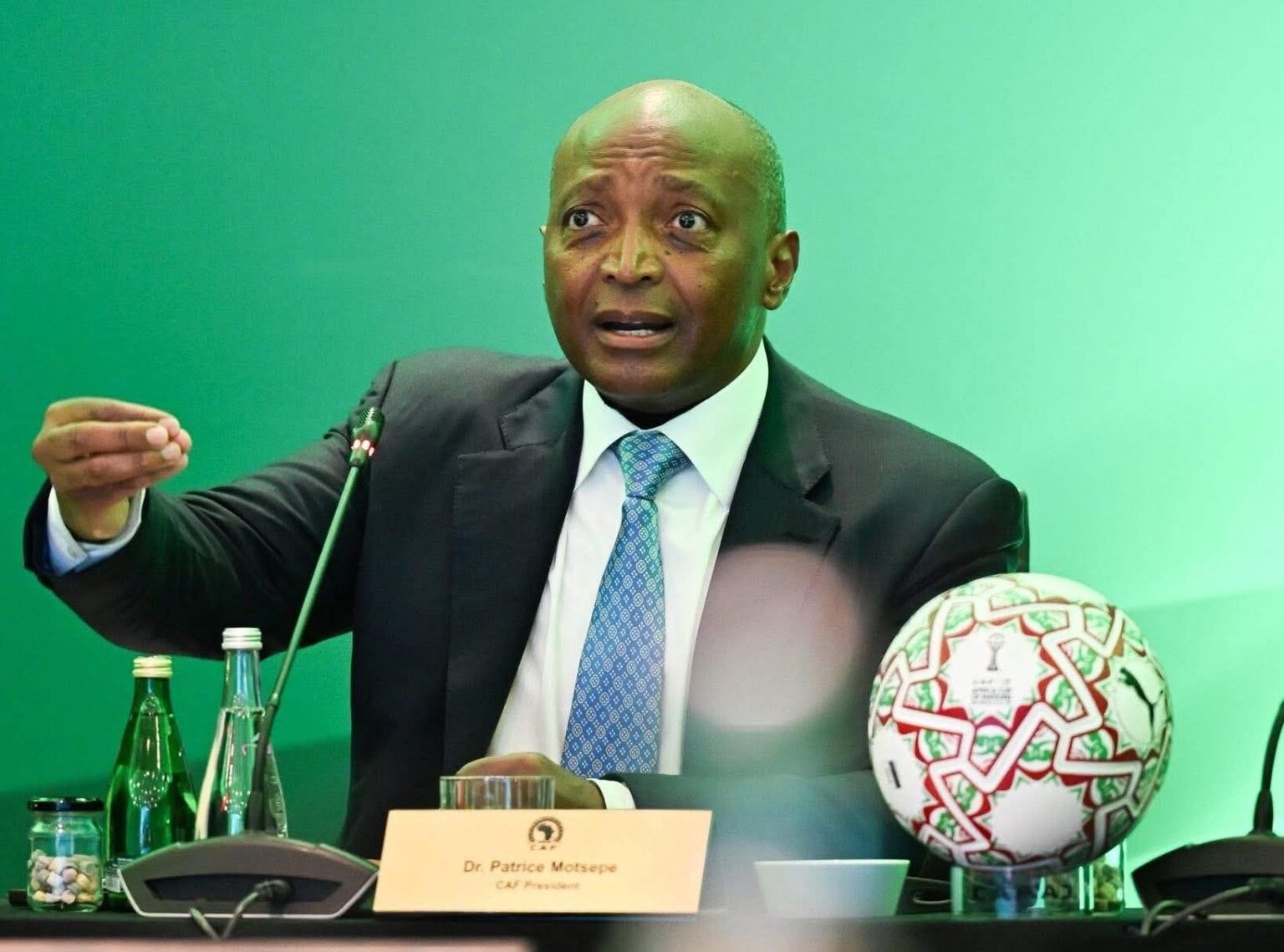 رئيس الكاف باتريس موتسيبي يزور السنغال غدا الثلاثاء