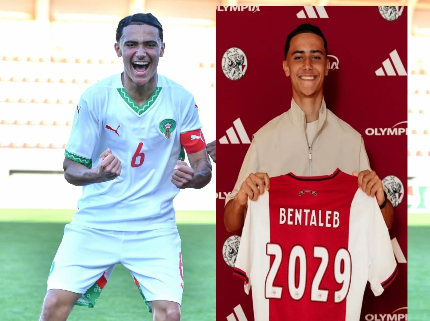 مروان بنطالب يوقع أول عقد احترافي مع أياكس بعد قيادته الأشبال لتتويج بلقب شمال إفريقيا