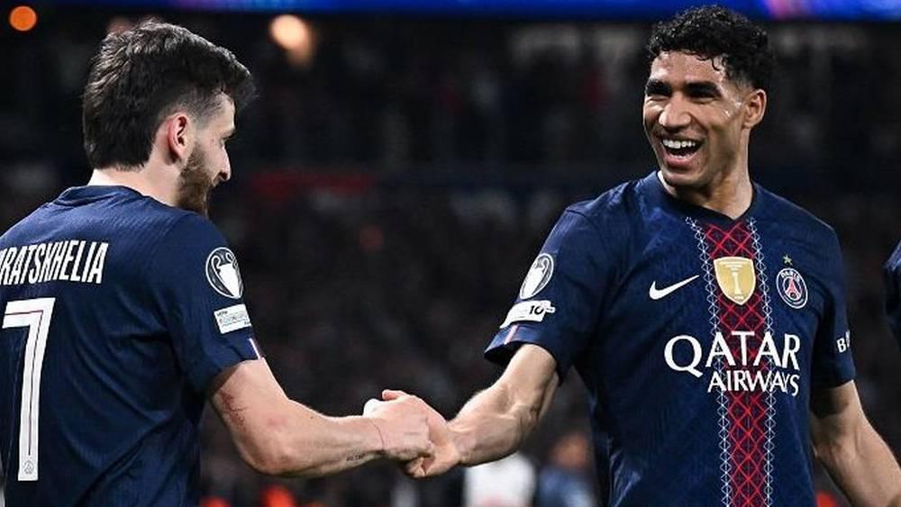 حكيمي يكشف رد فعله بعد فوز باريس سان جيرمان في ذهاب ربع نهائي دوري الأبطال