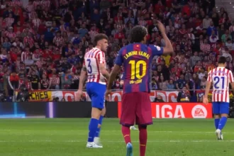 الكشف عن الشخص الذي أثار غضب لامين يامال بعد الفوز أمام أتلتيكو مدريد